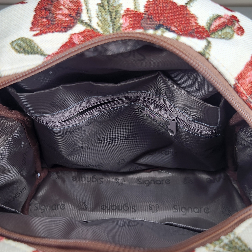 Signare Tapestry Backpack – Poppy Floral Print - Picture 8 of 10